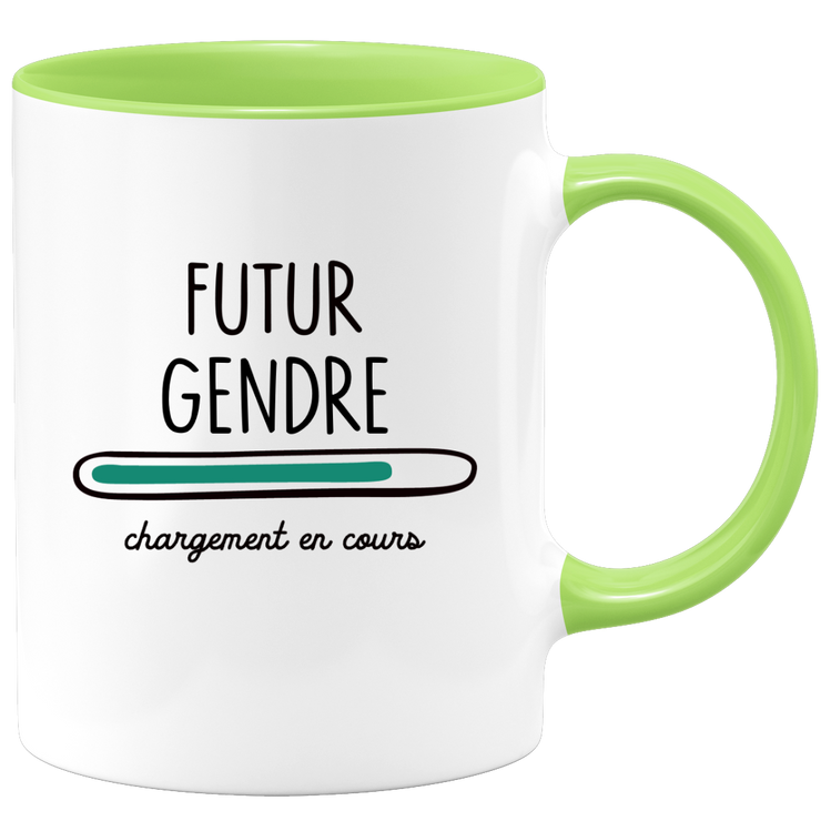 quotedazur - Mug Futur Gendre Idéal Pour Engagement, Cadeau Humoristique, Fiançailles
