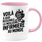 Mug voilà à quoi ressemble la meilleure infirmiere au monde
