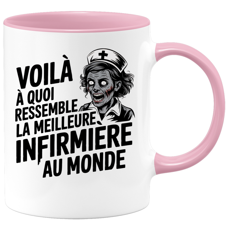 Mug voilà à quoi ressemble la meilleure infirmiere au monde