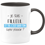Mug godchild super power - godson man gift funny humor ideal for birthday