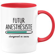 quotedazur - Mug Futur Anesthesiste Chargement En Cours - Cadeau Humour Métier Travail  - Idée Cadeau Anesthesiste Pot De Départ Chef Mutation - Tasse Cadeau Noël Bureau