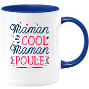 quotedazur - Hen Mum Mug - Original Mum Gift - Gift Idea For Mum Birthday - Gift For Young Or Future Mum Following A Birth