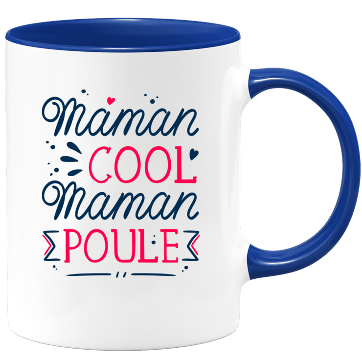 quotedazur - Hen Mum Mug - Original Mum Gift - Gift Idea For Mum Birthday - Gift For Young Or Future Mum Following A Birth