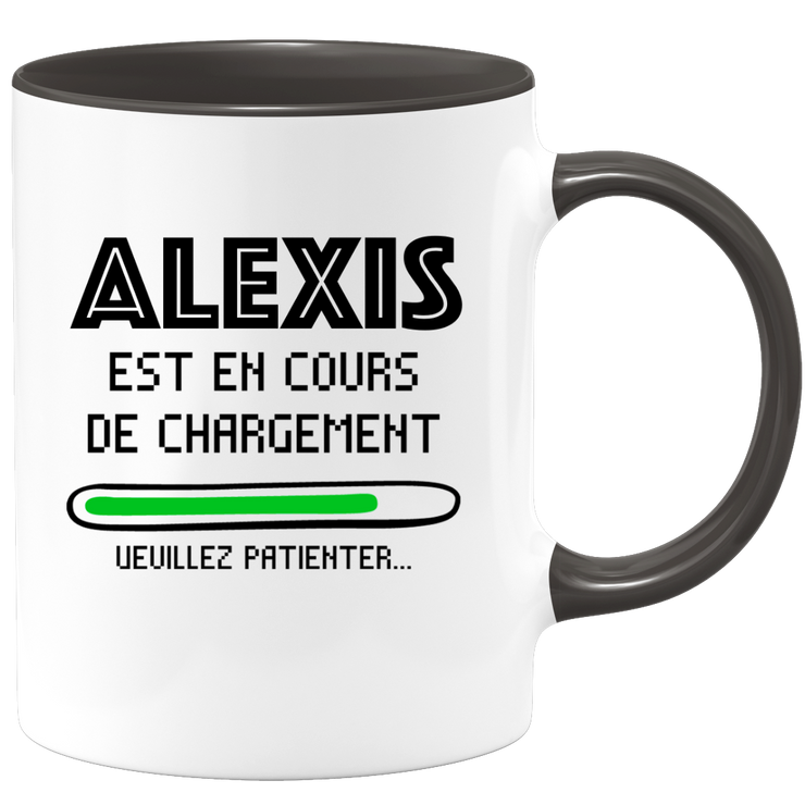 Alexis Mug Is Loading Please Wait - Personalized Alexis First Name Man Gift