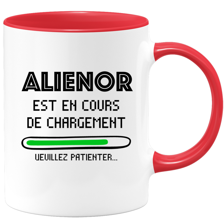 Alienor Mug Is Loading Please Wait - Personalized Alienor First Name Woman Gift