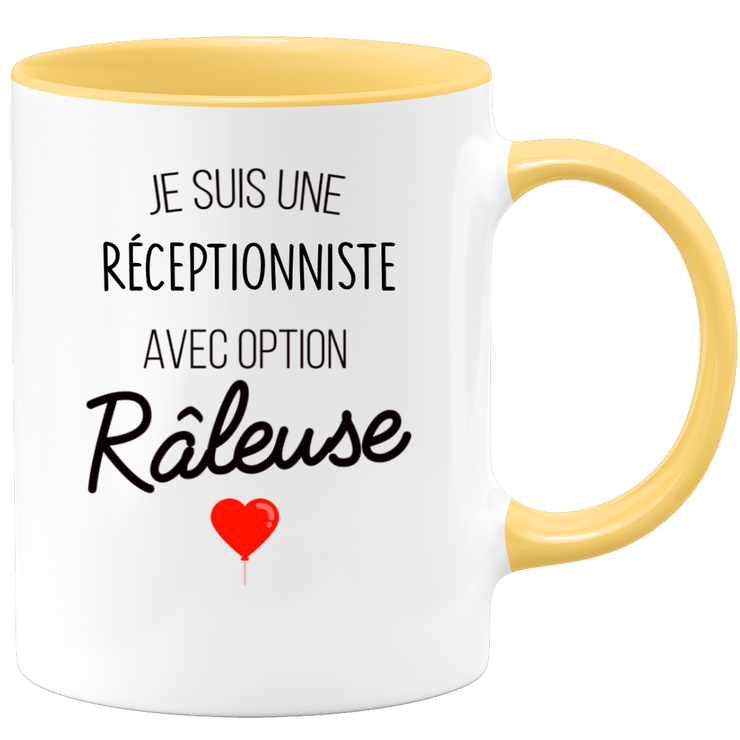 mug i'm a receptionist with rause option