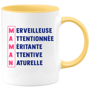 quotedazur - Mug Définition Maman - Cadeau Maman Original - Idée Cadeau Pour Anniversaire Maman - Cadeau Pour Jeune Ou Future Maman Suite À Une Naissance