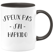 quotedazur - Mug Je Peux Pas J'ai Hapkido - Cadeau Humour Sport - Idée Cadeau Original - Tasse Hapkido - Idéal Pour Anniversaire Ou Noël
