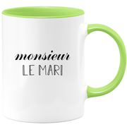 quotedazur - Mug Monsieur Le Mari Idéal Pour Cadeau de Mariage, Anniversaire, Saint-Valentin