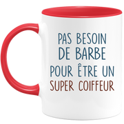 Mug pas besoin de barbe pour être un super Coiffeur