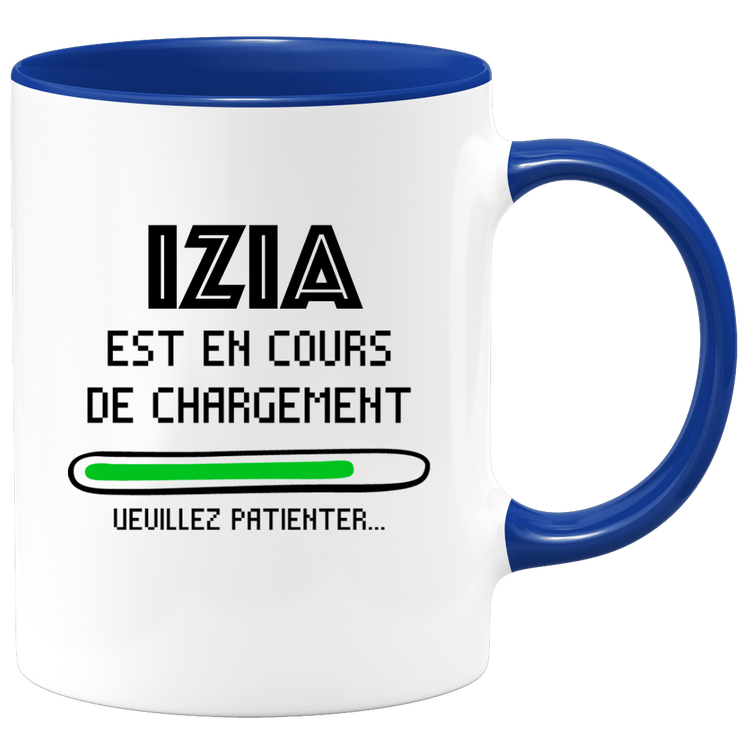Izia Mug Is Loading Please Wait - Personalized Izia First Name Woman Gift