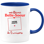 Mug Meilleure Belle-soeur de l'univers - Mug personnalisé avec photo famille