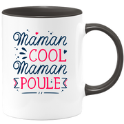 quotedazur - Hen Mum Mug - Original Mum Gift - Gift Idea For Mum Birthday - Gift For Young Or Future Mum Following A Birth