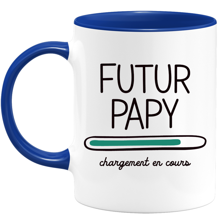 Mug cup grandpa birth announcement future grandfather 2022