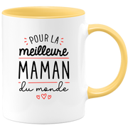 quotedazur - World's Best Mum Mug - Original Mum Gift - Gift Idea For Mum Birthday - Gift For Young Or Future Mum Following A Birth
