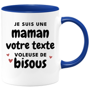 Mug personnalisable Maman voleuse de bisous - métier passion