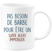 Mug pas besoin de barbe pour être un super Agent immobilier