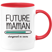 quotedazur - Mug Future Maman 2024 Chargement En Cours - Cadeau Future Mère - Surprise Annonce Grossesse Garçon/Fille Naissance Bébé Maman