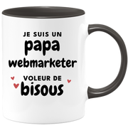 quotedazur - Mug I'm A Webmarketer Kiss Thief Dad - Original Father's Day Gift - Gift Idea For Dad Birthday - Gift For Future Dad Birth