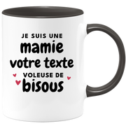 Mug personnalisable Mamie voleuse de bisous - métier passion