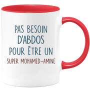 Mug pas besoin d'abdominaux pour être un super Mohamed-Amine