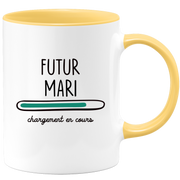 quotedazur - Mug Futur Mari, Idéal Pour Engagement, Cadeau Pré-Mariage, Enterrement de Vie de Garçon