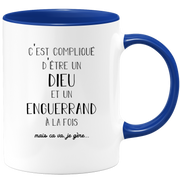 Enguerrand gift mug - Enguerrand god - Personalized first name gift Birthday Man Christmas departure colleague - Ceramic - White