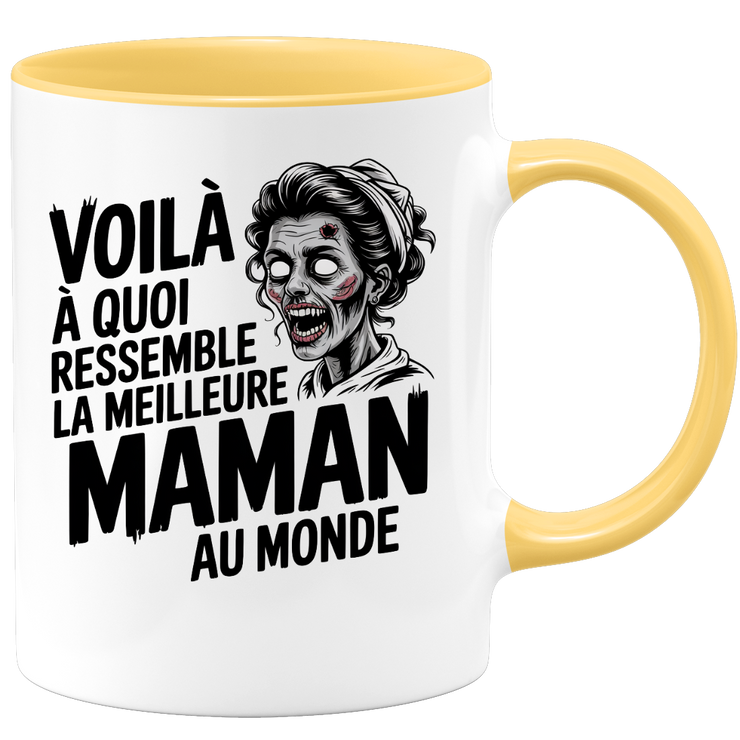 Mug voilà à quoi ressemble la meilleure maman au monde