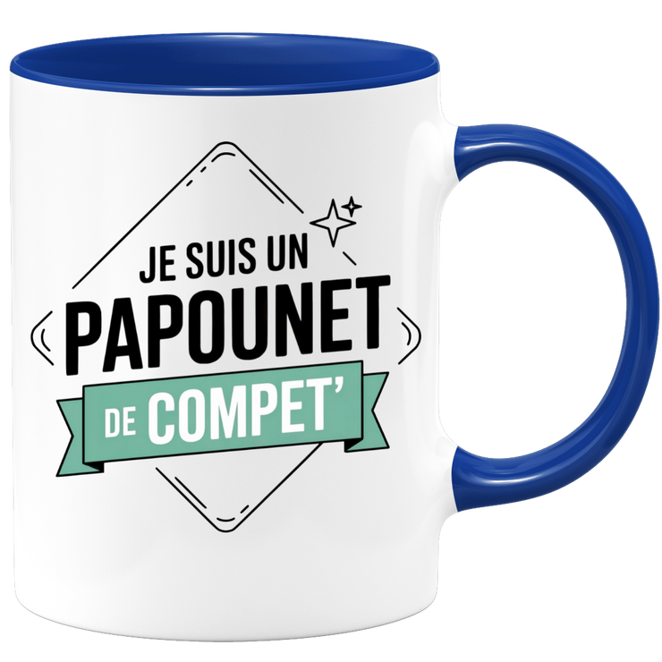 Mug je suis un papounet de compet