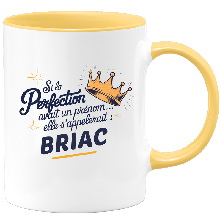 Mug Si la perfection avait un prénom… elle s’appellerait : Briac