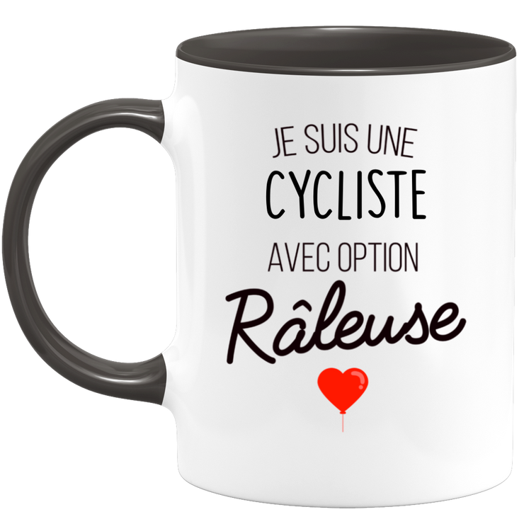 mug i am a cyclist with rause option
