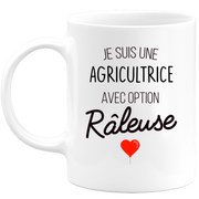 mug i am a farmer with option raleuse