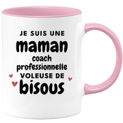 quotedazur - Mug I'm A Professional Coach Mom Thief Of Kisses - Original Mother's Day Gift - Gift Idea For Mom Birthday - Gift For Future Mom Birth