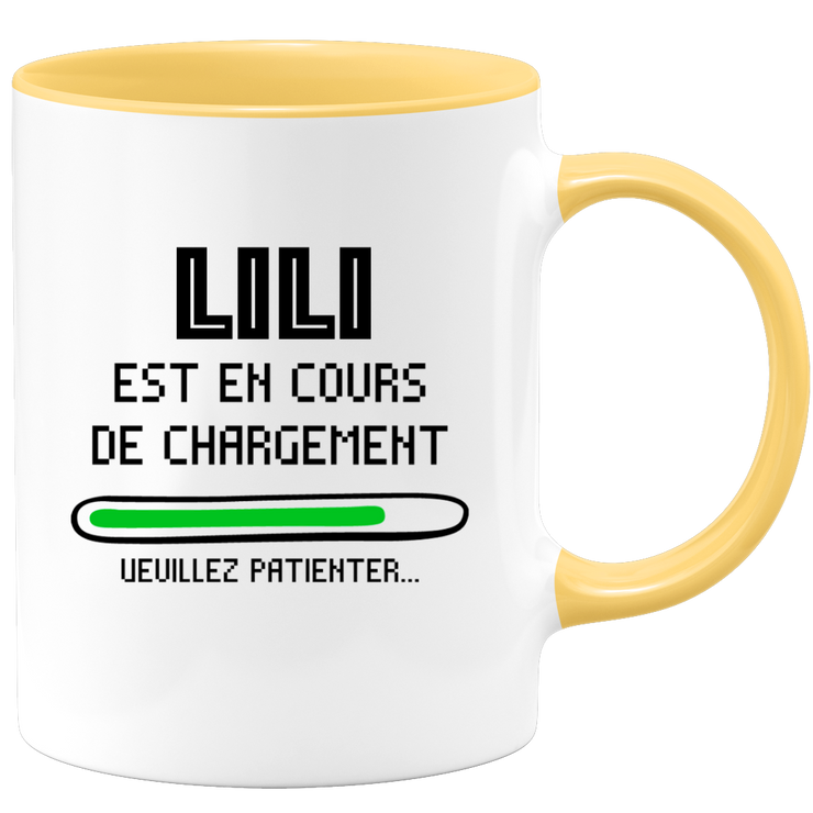 Mug Lili Is Loading Please Wait - Personalized Lili First Name Woman Gift