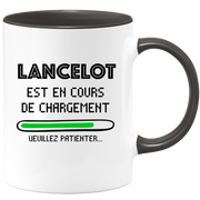 quotedazur - Mug Lancelot Est En Cours De Chargement Veuillez Patienter - Cadeau Lancelot Prénom Homme Personnalisé - Cadeau Annniversaire Noël Adolescent Collègue