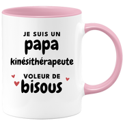 quotedazur - Mug I Am A Kissing Thief Physiotherapist Dad - Original Father's Day Gift - Gift Idea For Dad Birthday - Gift For Future Dad Birth