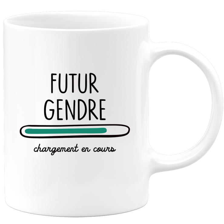 quotedazur - Mug Futur Gendre Idéal Pour Engagement, Cadeau Humoristique, Fiançailles