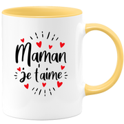 quotedazur - I Love You Mom Mug - Original Mom Gift - Gift Idea For Mom Birthday - Gift For Young Or Future Mom Following A Birth