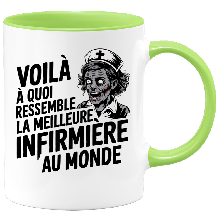Mug voilà à quoi ressemble la meilleure infirmiere au monde