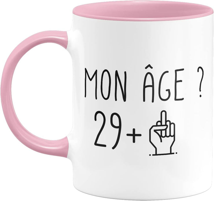Cadeau humoristique avec mug 30 ans Anniversaire REF/MUGA03