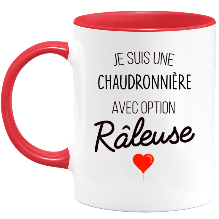 quotedazur - Mug Je Suis Une Chaudronnière Avec Option Râleuse - Cadeau Idéal Pour Chaudronnière - Cadeau Personnalisé Pour Femme - Cadeau Original Pour Anniversaire Ou Noël