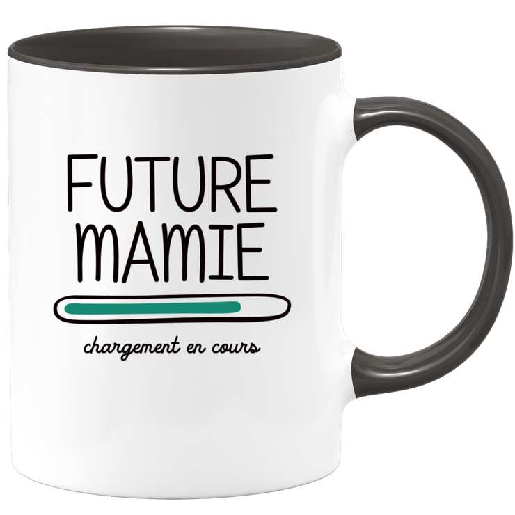 Mug cup birth announcement future grandmother 2022