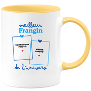 Mug Meilleur Frangin de l'univers - Mug personnalisé avec 2 photos famille