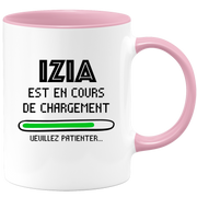 Izia Mug Is Loading Please Wait - Personalized Izia First Name Woman Gift
