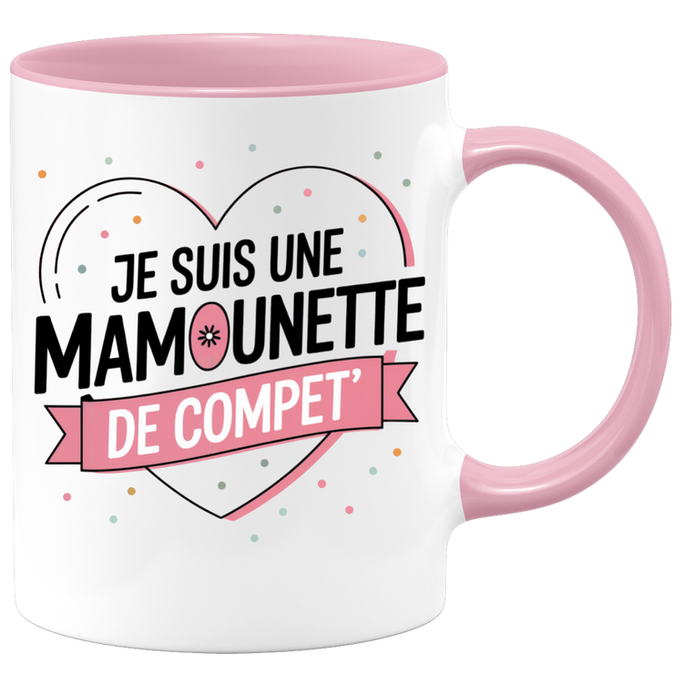 Mug je suis une mamounette de compet