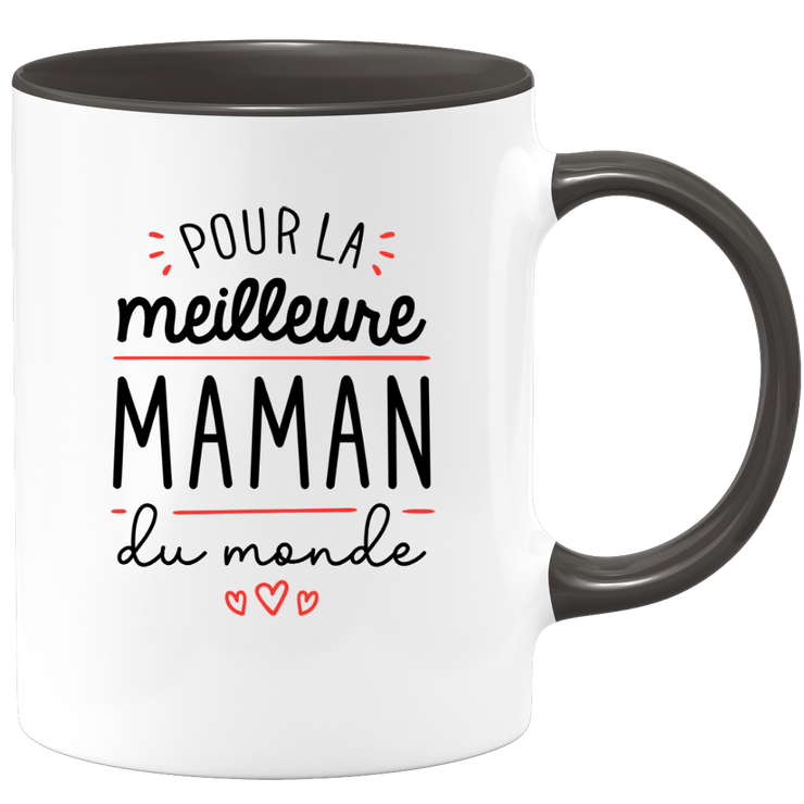 quotedazur - World's Best Mum Mug - Original Mum Gift - Gift Idea For Mum Birthday - Gift For Young Or Future Mum Following A Birth