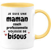 quotedazur - Mug I'm A Professional Coach Mom Thief Of Kisses - Original Mother's Day Gift - Gift Idea For Mom Birthday - Gift For Future Mom Birth