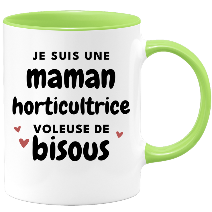 quotedazur - Mug I'm a kiss-stealing horticulturist mom - Original Mother's Day gift - Gift idea for mom's birthday - Gift for future mom birth