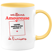 Mug Meilleure Amoureuse de l'univers - Mug personnalisé avec photo couple