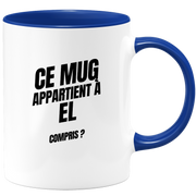 Mug Ce mug appartient à El, compris ?